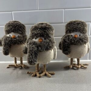 Target 2015 Winter Wonderland bird collection -set of 3